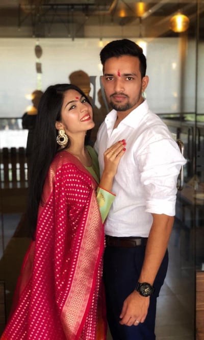 एक भारतीय जोड़ा