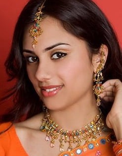 Indian woman in sari