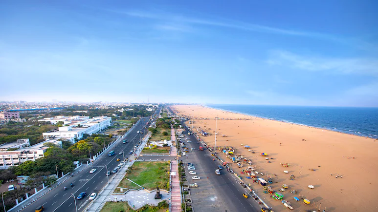 The coastal of Chennai